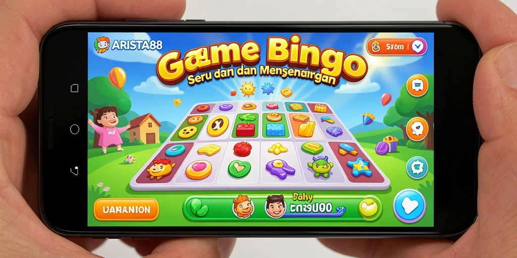 Screenshot gameplay ARISTA88 menunjukkan keseruan permainan Bingo yang mengasyikkan.