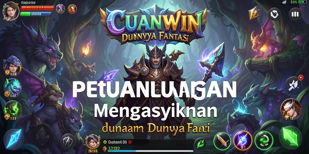 Screenshot CUANWIN menampilkan momen mendebarkan dalam petualangan.