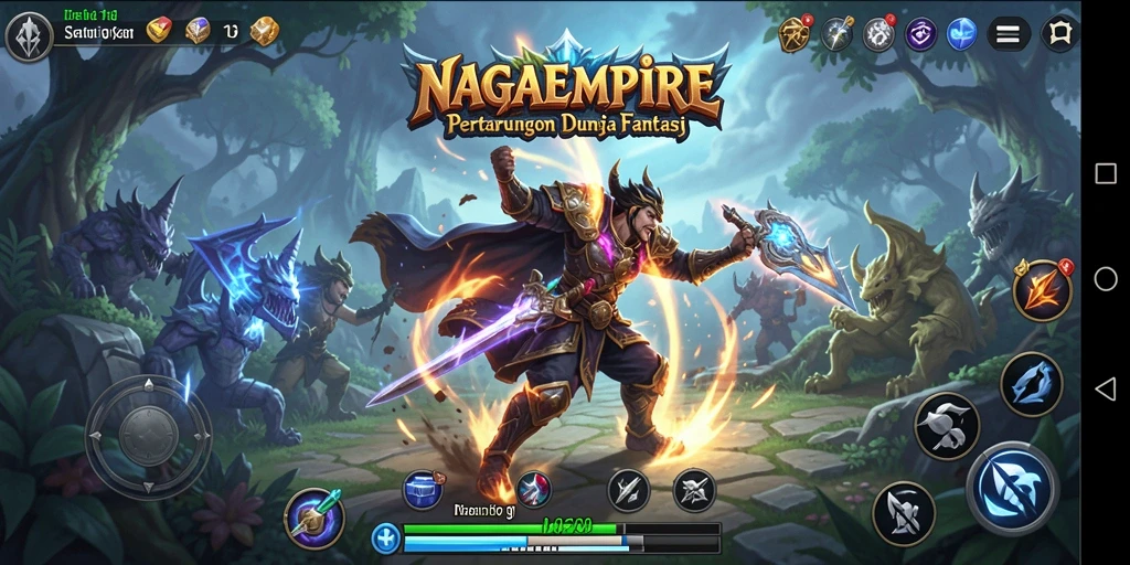 Gameplay Fighting seru dengan karakter unik dan aksi mendebarkan.