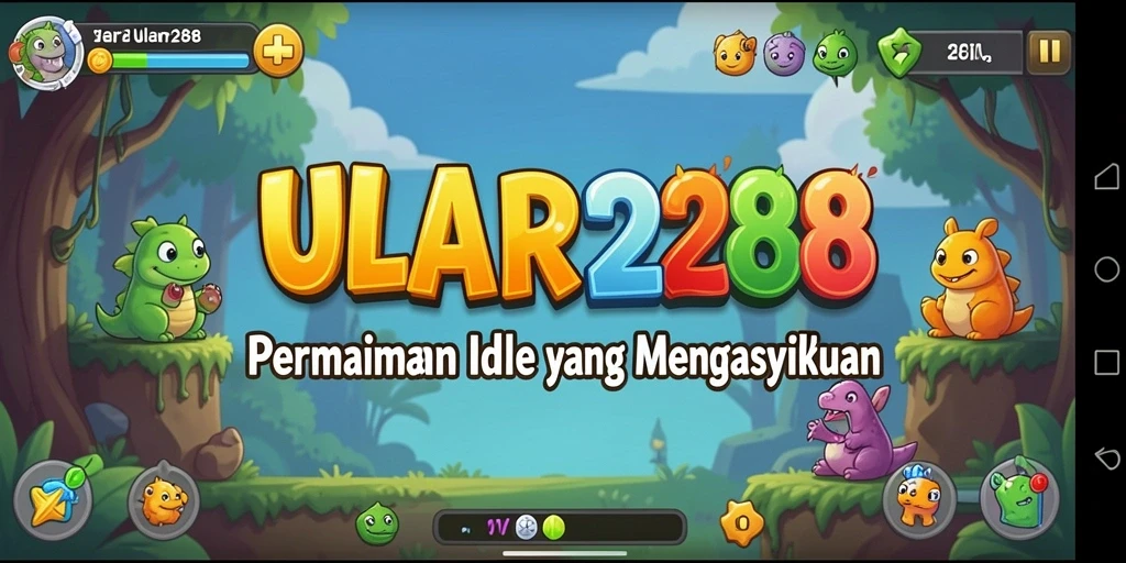 Screenshot gameplay ULAR288 menampilkan pengalaman idle yang mengasyikkan.
