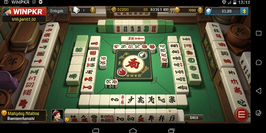 Screenshot gameplay WINPKR menampilkan aksi mencocokkan ubin yang mengasyikkan.